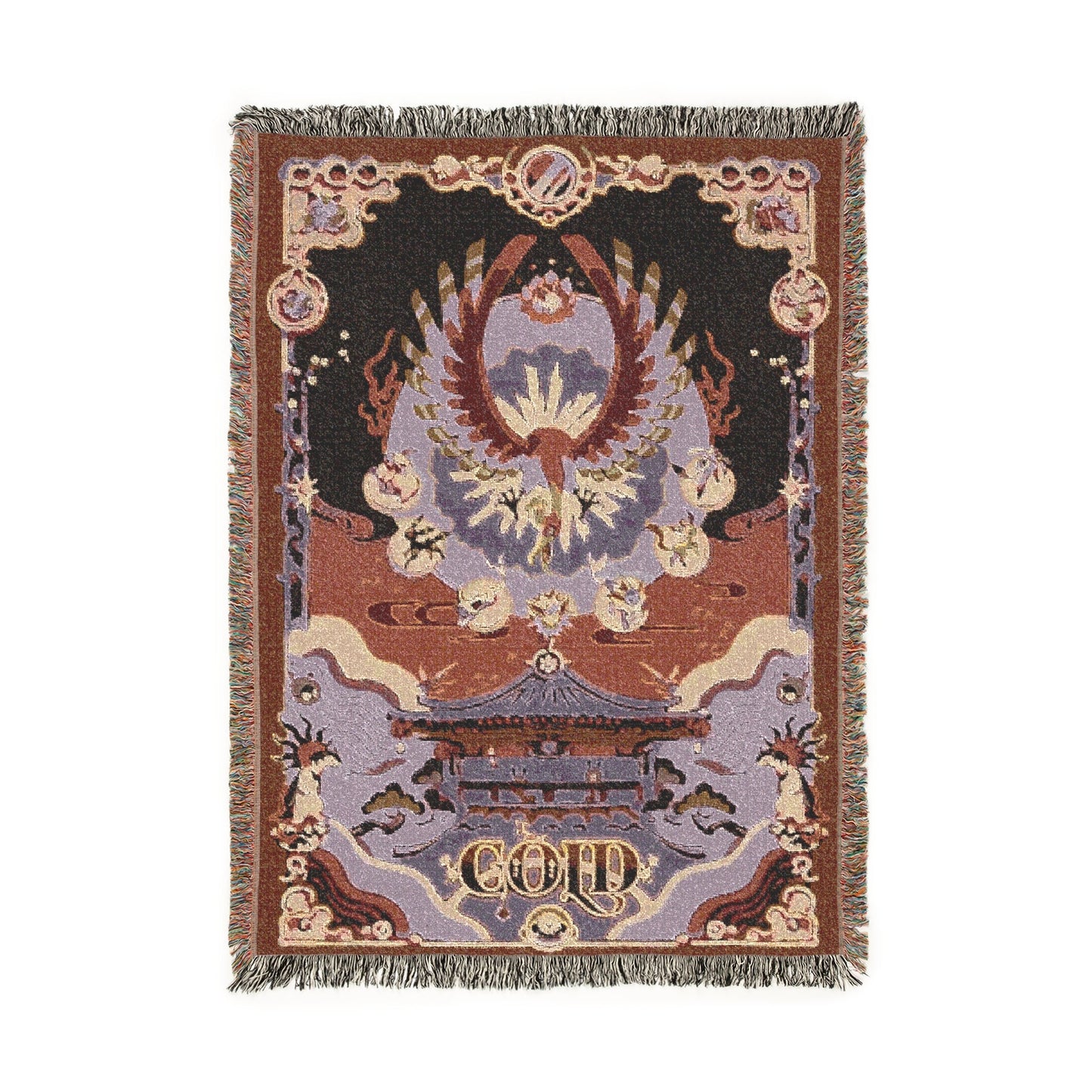 Kantorugs - Gold Woven Blanket